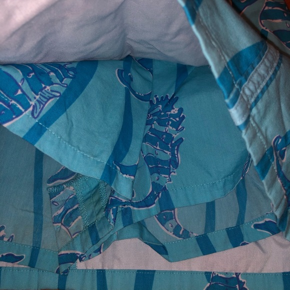 Girl Lily Pulitzer 6X Seahorse Skort - Picture 3 of 5